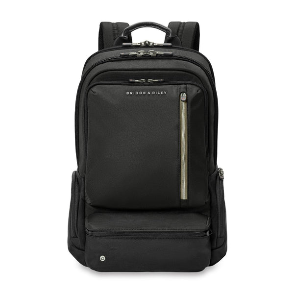 black large double zip leather backpack Briggs & Riley HTA Large Cargo Backpack – Luggage & Leather