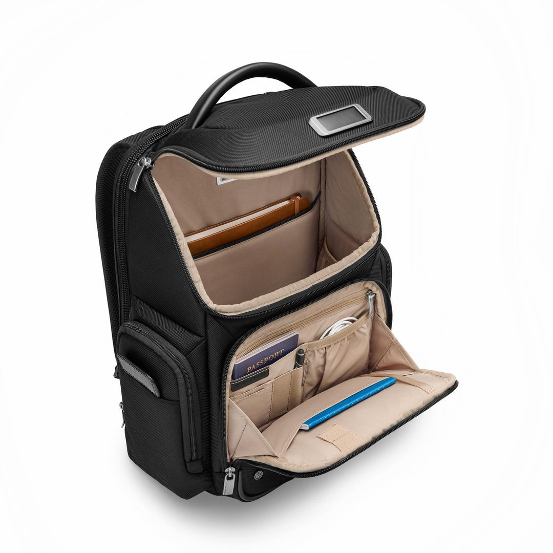 briggs & riley work large cargo laptop backpack Briggs & Riley @work Medium Widemouth Backpack – Luggage & Leather