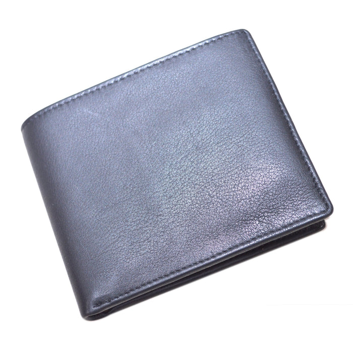 Touro Signature Leather Wallets Pebble Grain Flip ID Wallet
