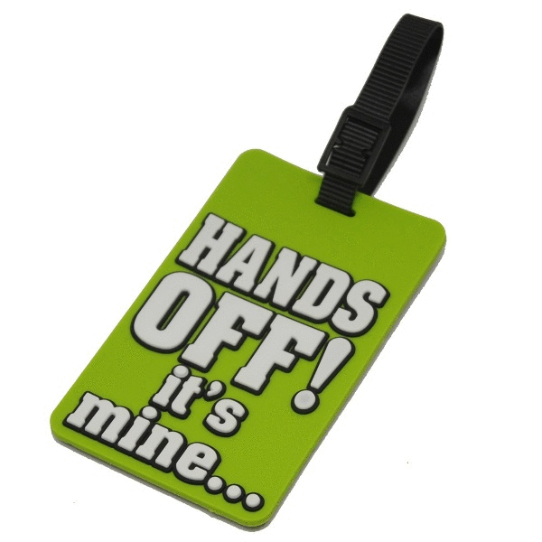 Voltage Valet - Luggage Tag - Expressions | Hands Off