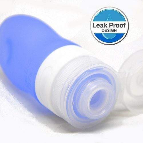 Voltage Valet - Travel Tubes - Leak Proof Silicone Travel Bottles - 3 Pack | 3 Sizes